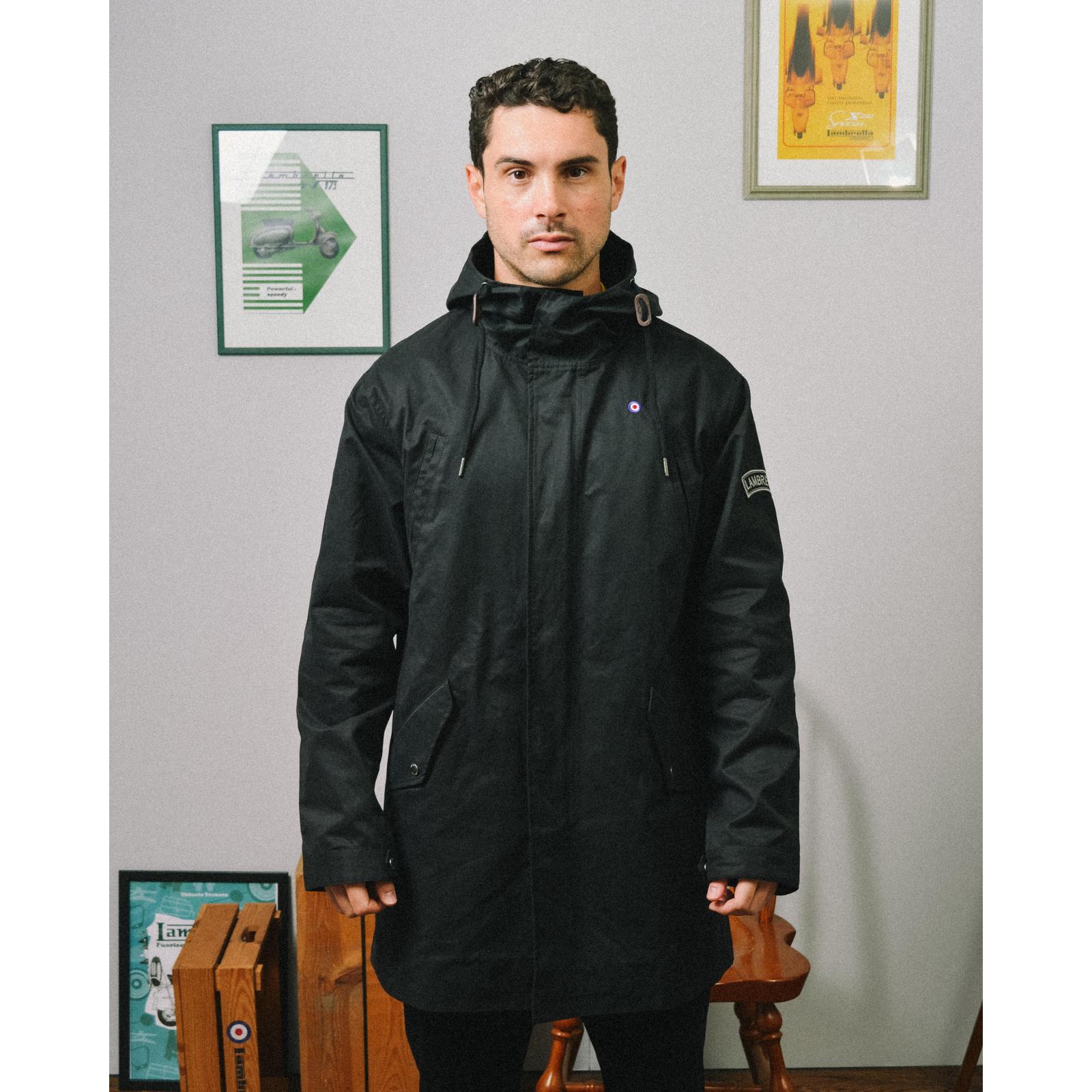 Lambretta Mens Outdoor Warm Winter Water Resistant Parka Jacket - Imagen 11 de 23