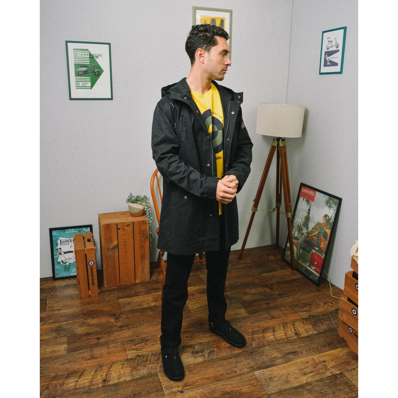 Lambretta Mens Outdoor Warm Winter Water Resistant Parka Jacket - Imagen 6 de 23