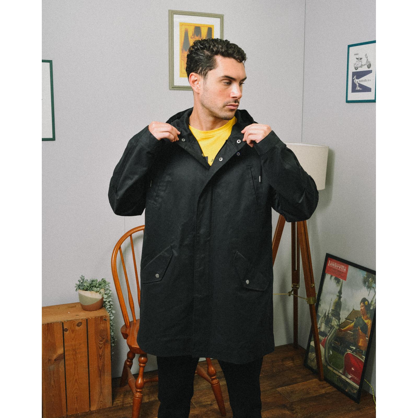 Lambretta Mens Outdoor Warm Winter Water Resistant Parka Jacket - Imagen 8 de 23