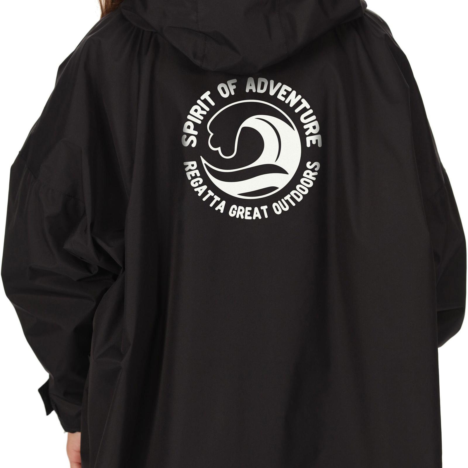 Regatta Kids Spirit Of Adventure Hooded Waterproof Warm Drying Changing Robe - Picture 9 of 150