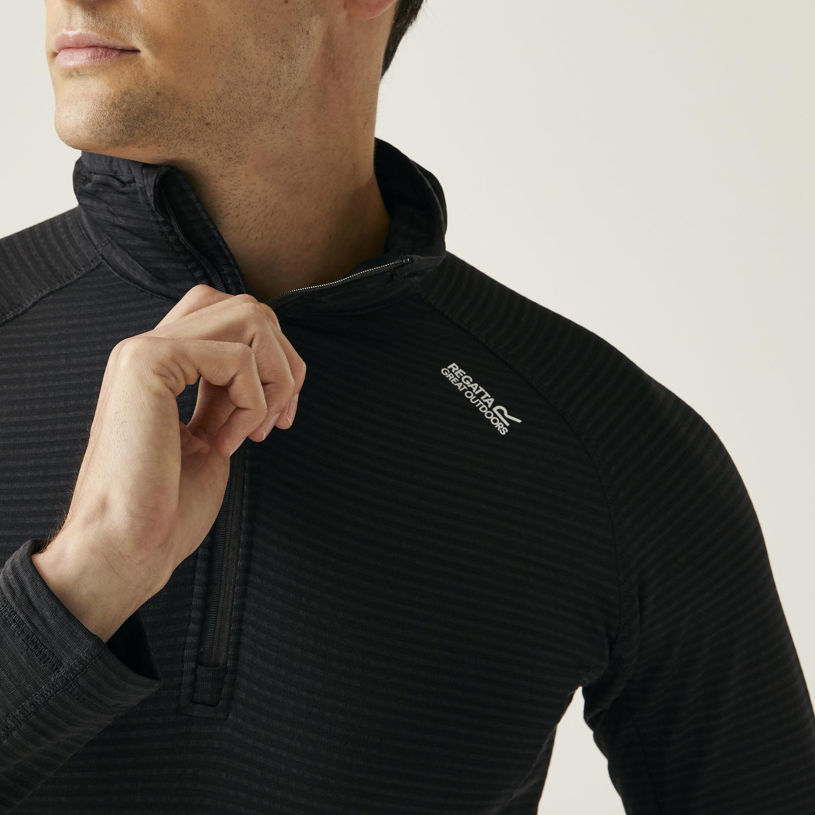 Yonder II Fleece mit halblangem Reißverschluss für Herren - Dunkelgrau