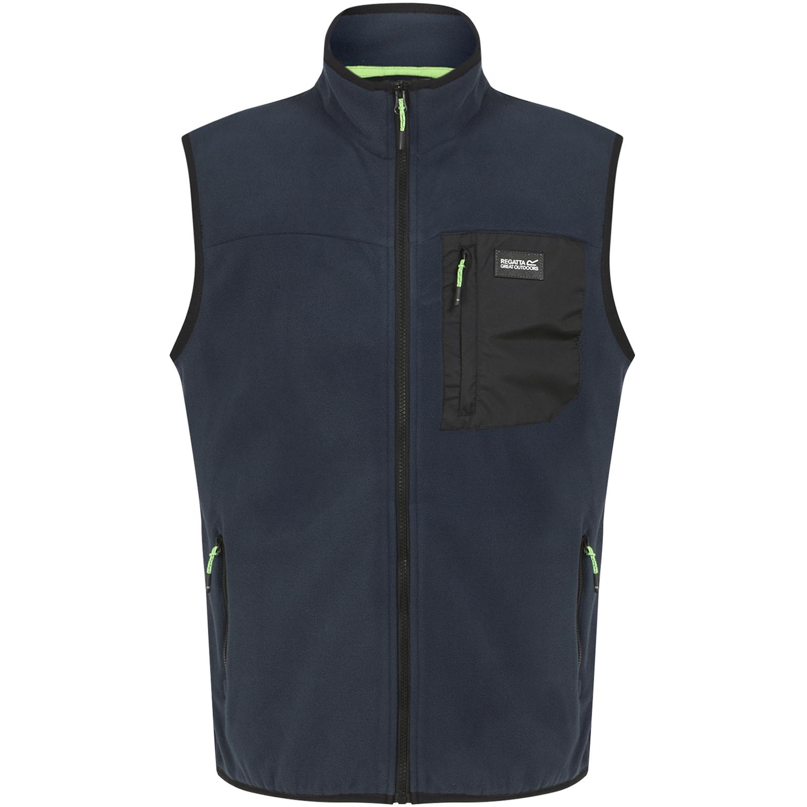 Chaleco calentador de cuerpo polar cálido de invierno para exteriores Frankie cremallera completa Regatta para hombre - Imagen 18 de 25