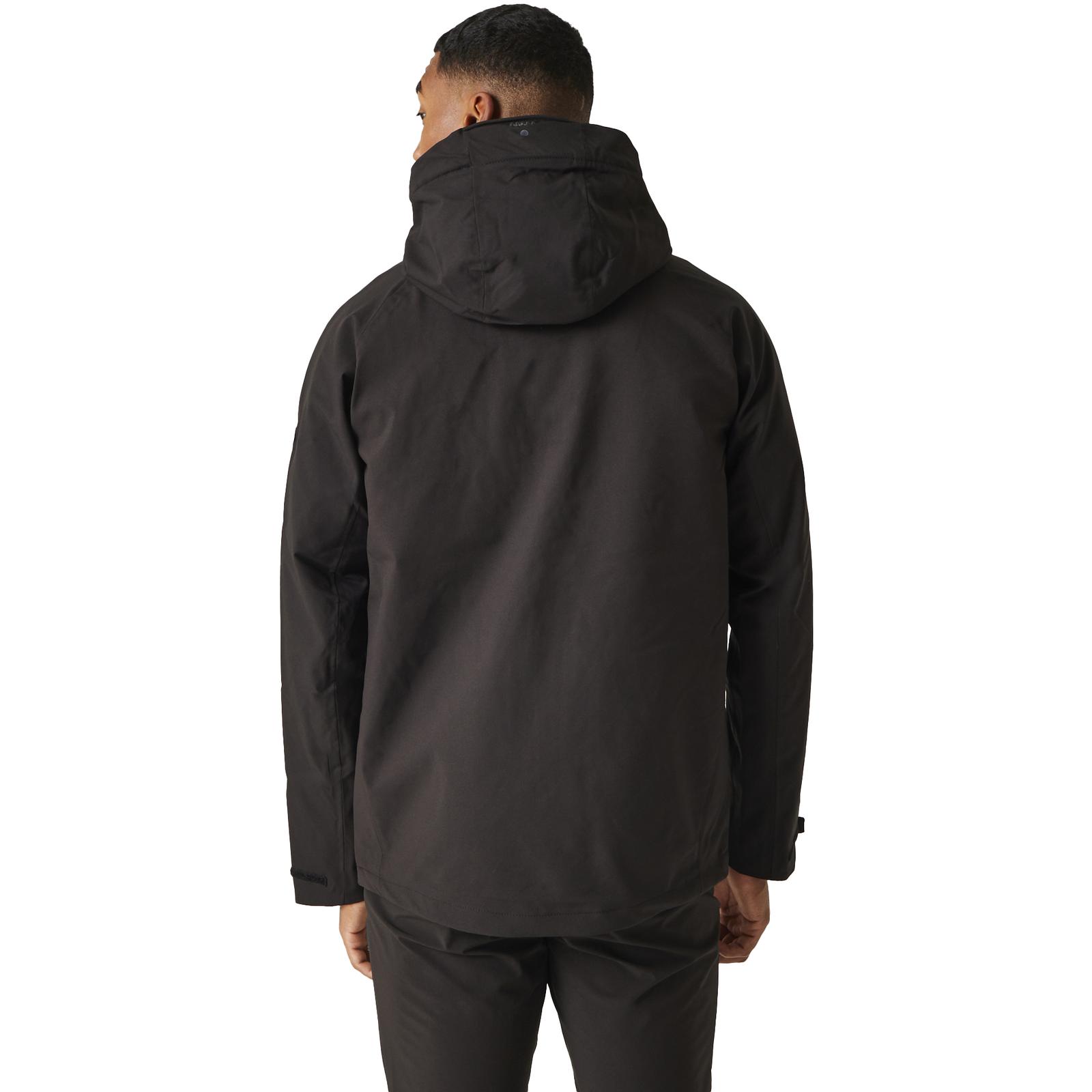Regatta Mens Britedale Waterproof Walking Rain Jacket Coat - Blue Wing Navy - Picture 8 of 12