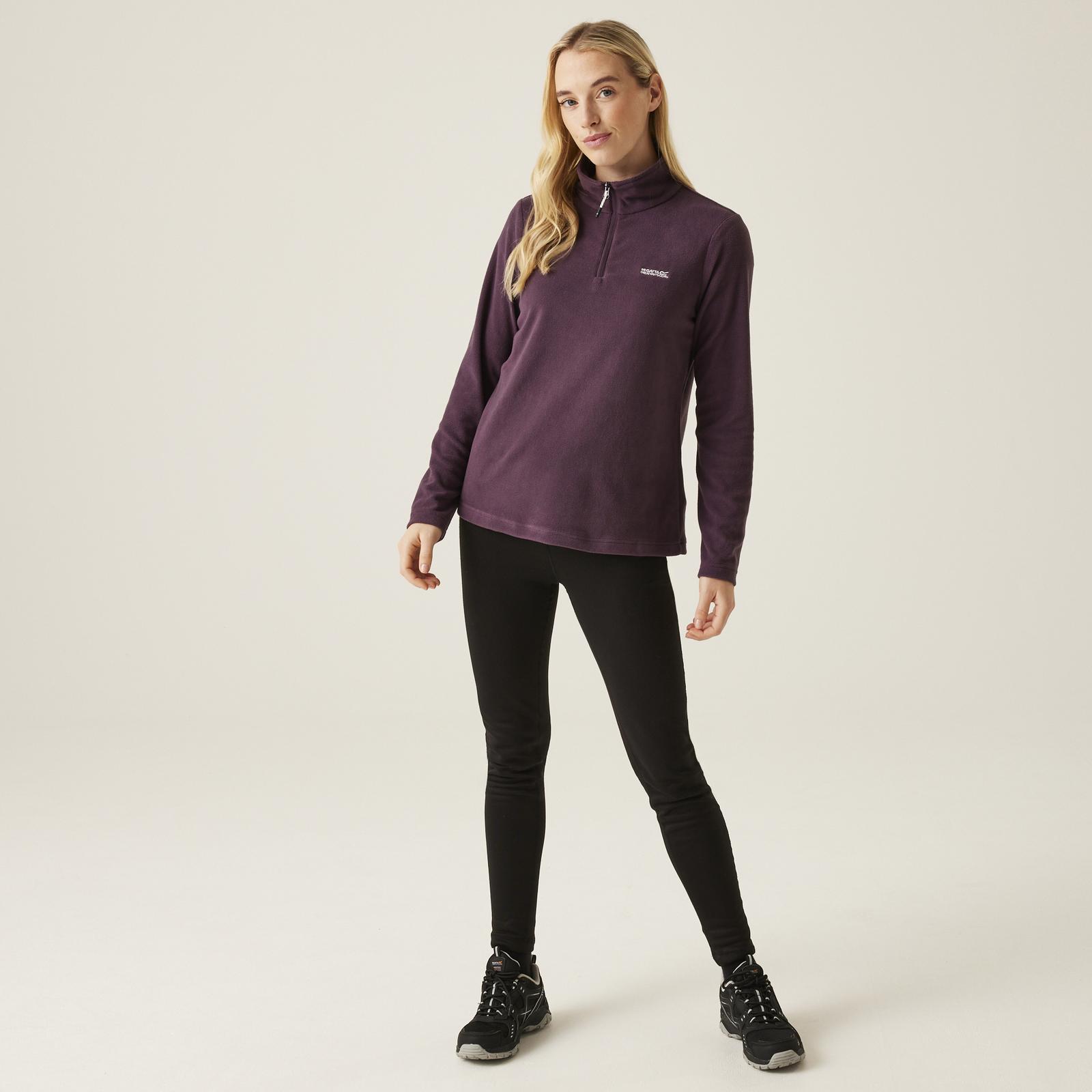 Regatta Womens Sweethart Lightweight 1/2 Zip Outdoor Walking Fleece Pullover - Picture 41 of 95
