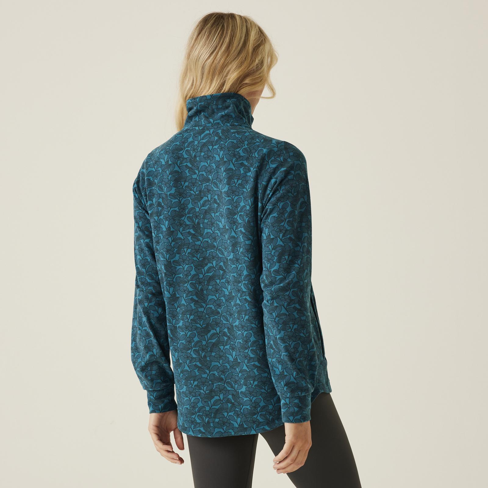 Regatta Womens Orla Kiely Half Zip Pullover Warm Winter Fleece Jumper - Picture 3 of 13