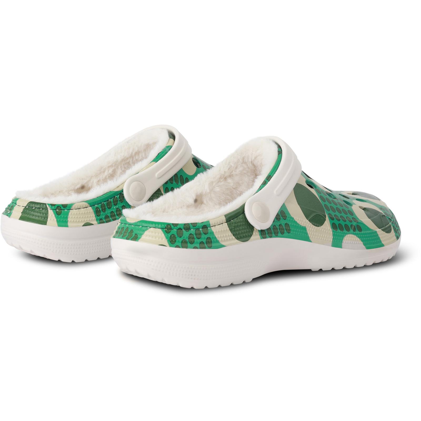 Regatta Womens Orla Kiely Fleece Lined Warm Winter Cosy Slip On Clogs - Picture 3 of 13