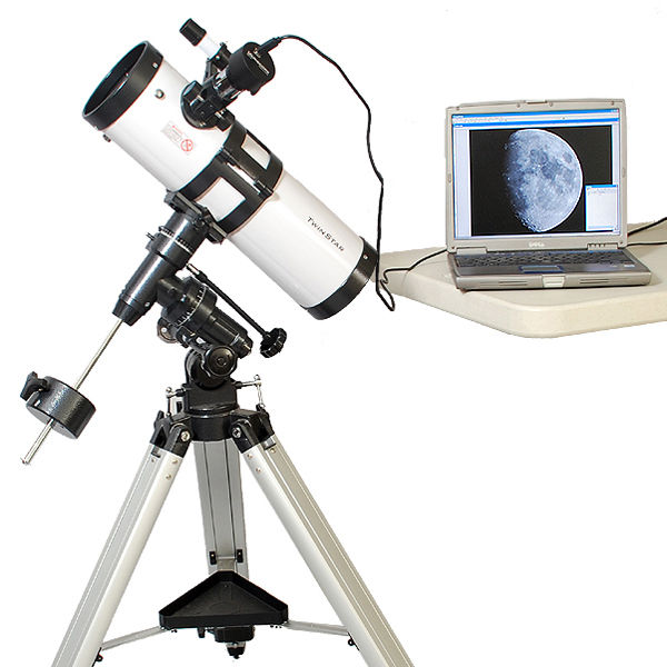 New White 4.5" Reflector Telescope & Digital Camera 715255650961 | eBay