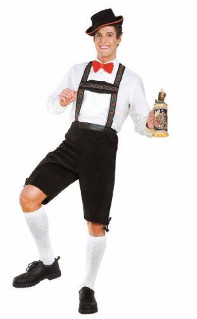 Adult Lederhosen Hoopster German Costume