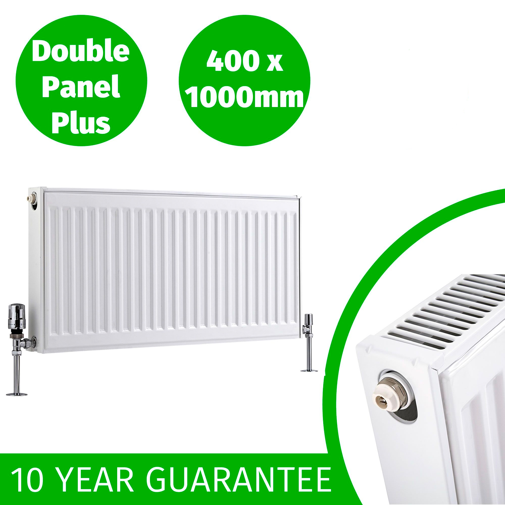 Compact Convector Radiator White Type 11 21 22 400mm 600mm Central Heating
