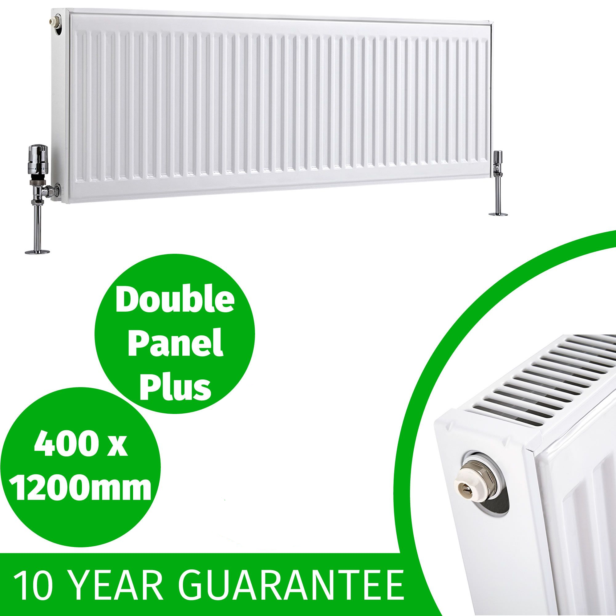 Compact Convector Radiator White Type 11 21 22 400mm 600mm Central Heating