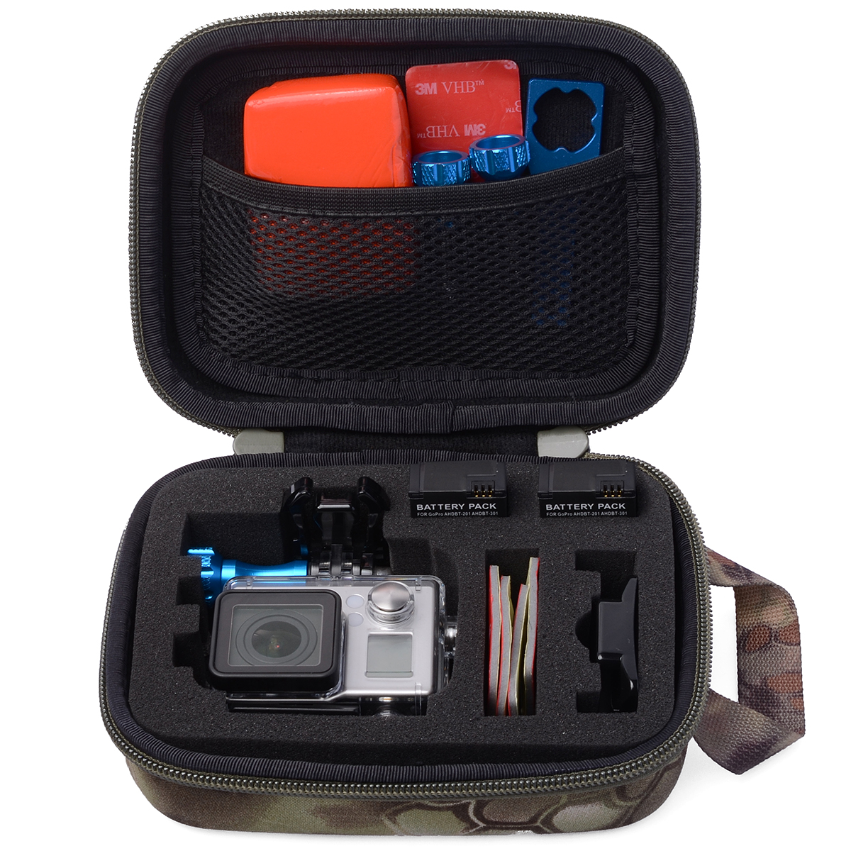Kit Accessoires Selfie 45 En 1 SHOOT - Compatible GoPro Hero 8/7/6/5/4/3+ Et Autres
