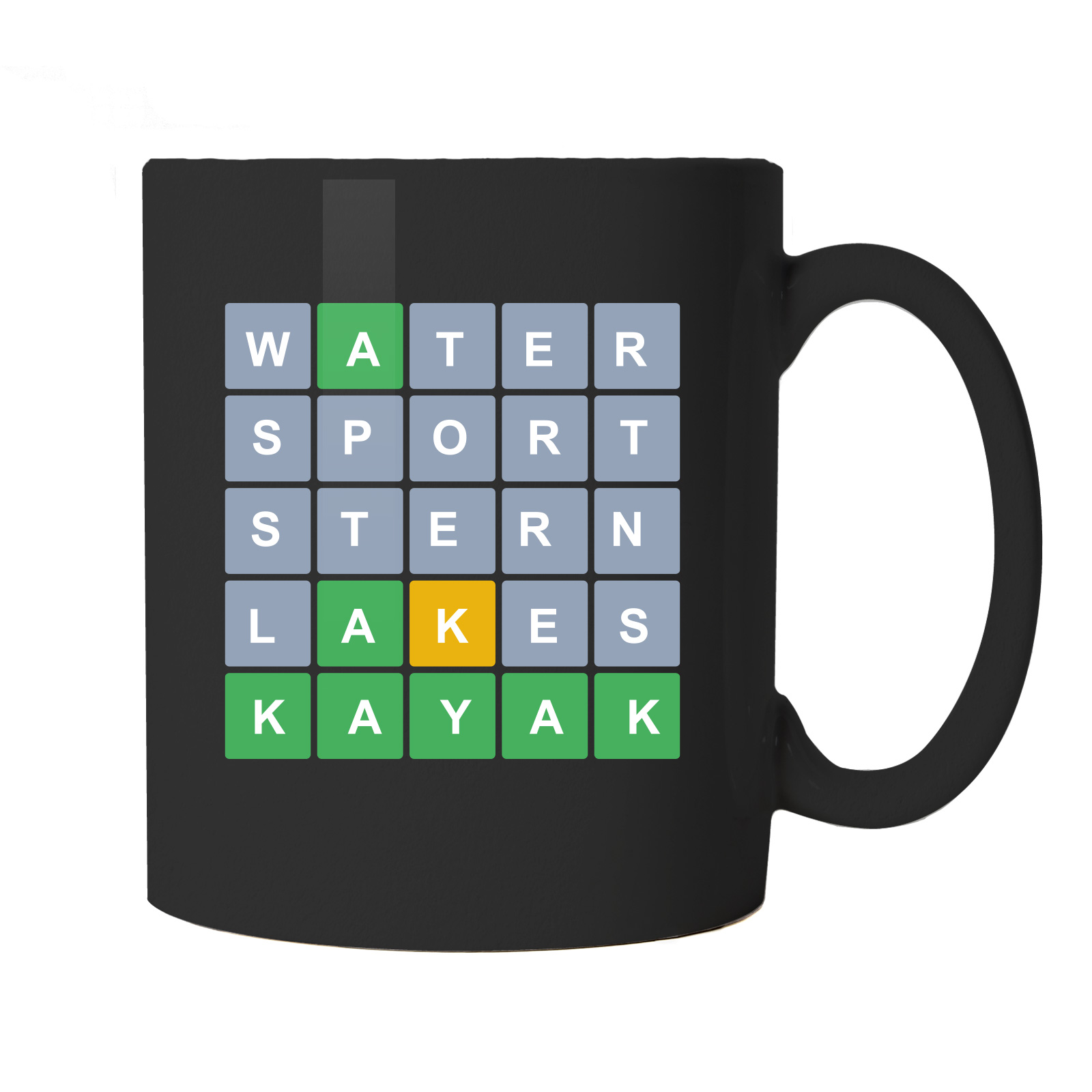 KAYAK WORDLE, MUG  The Perfect Kayak Wordle Gift Him Her £13.99