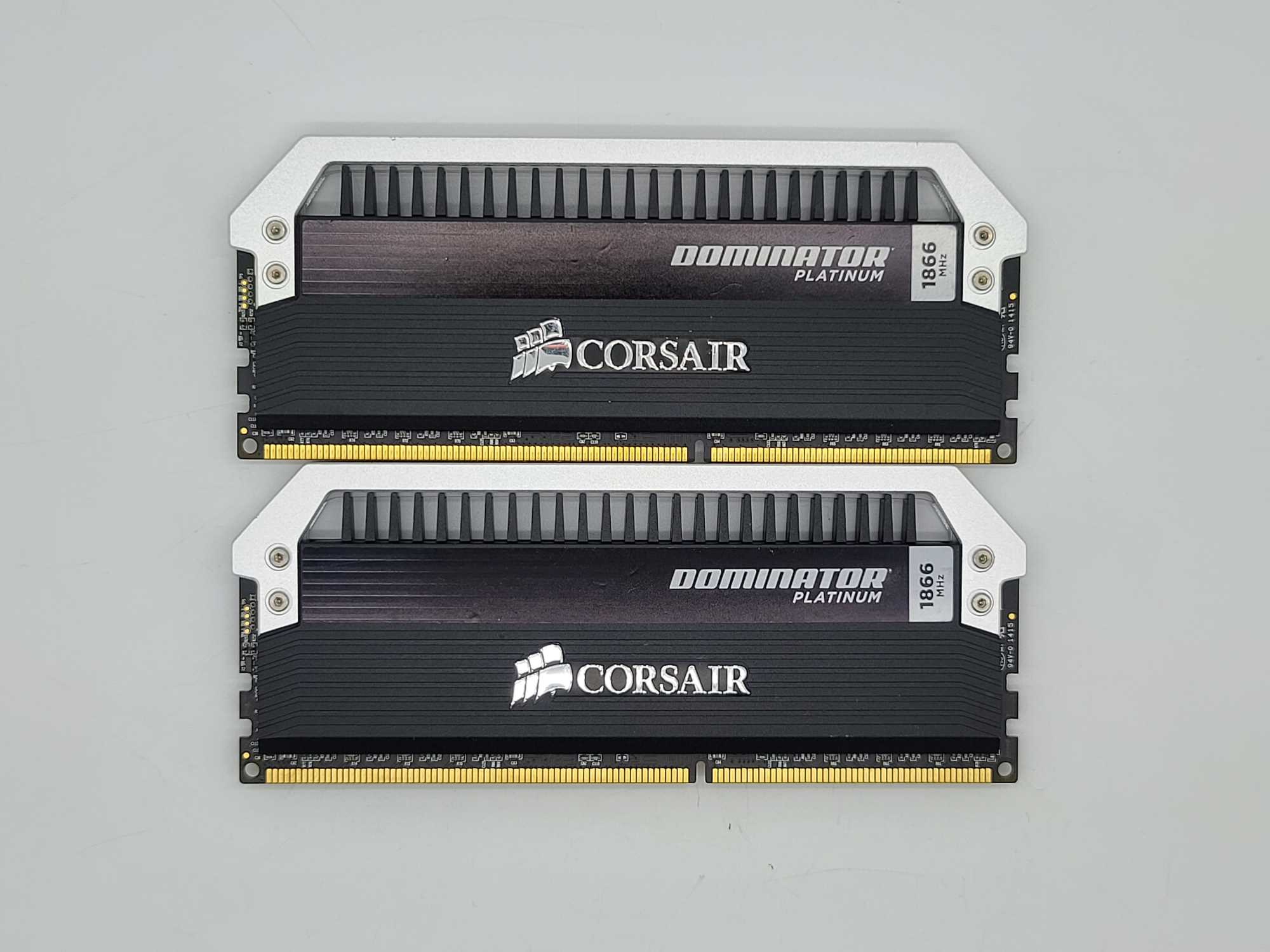 Corsair Dominator Platinum 16GB DDR3 1866 MHZ 2x8GB Desktop Memory PC3 15000