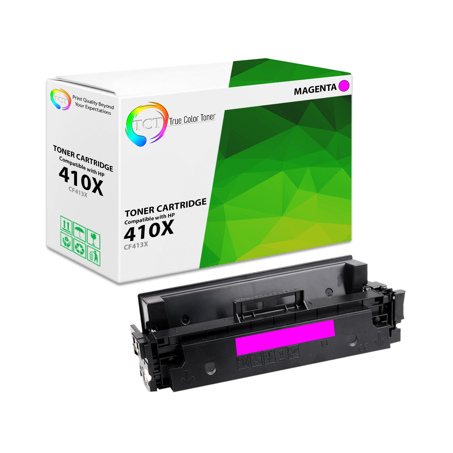 1PK CF413X Compatible Toner Cartridge For HP HP LaserJet Pro M452 M477 MFP M377