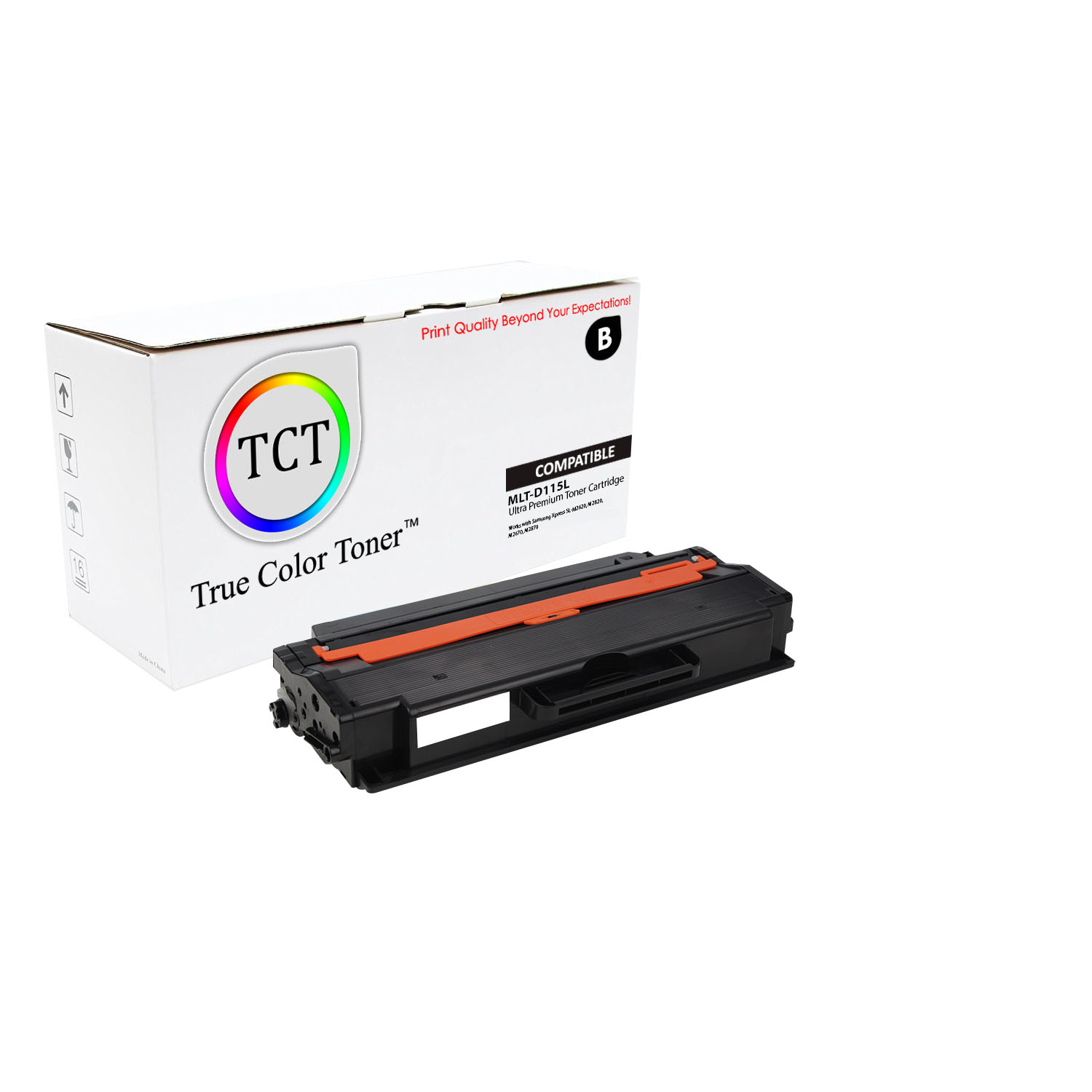4PK Generic MLT-D115L 115L Toner For Samsung MLTD115L M2620 M2670 M2820 M2870
