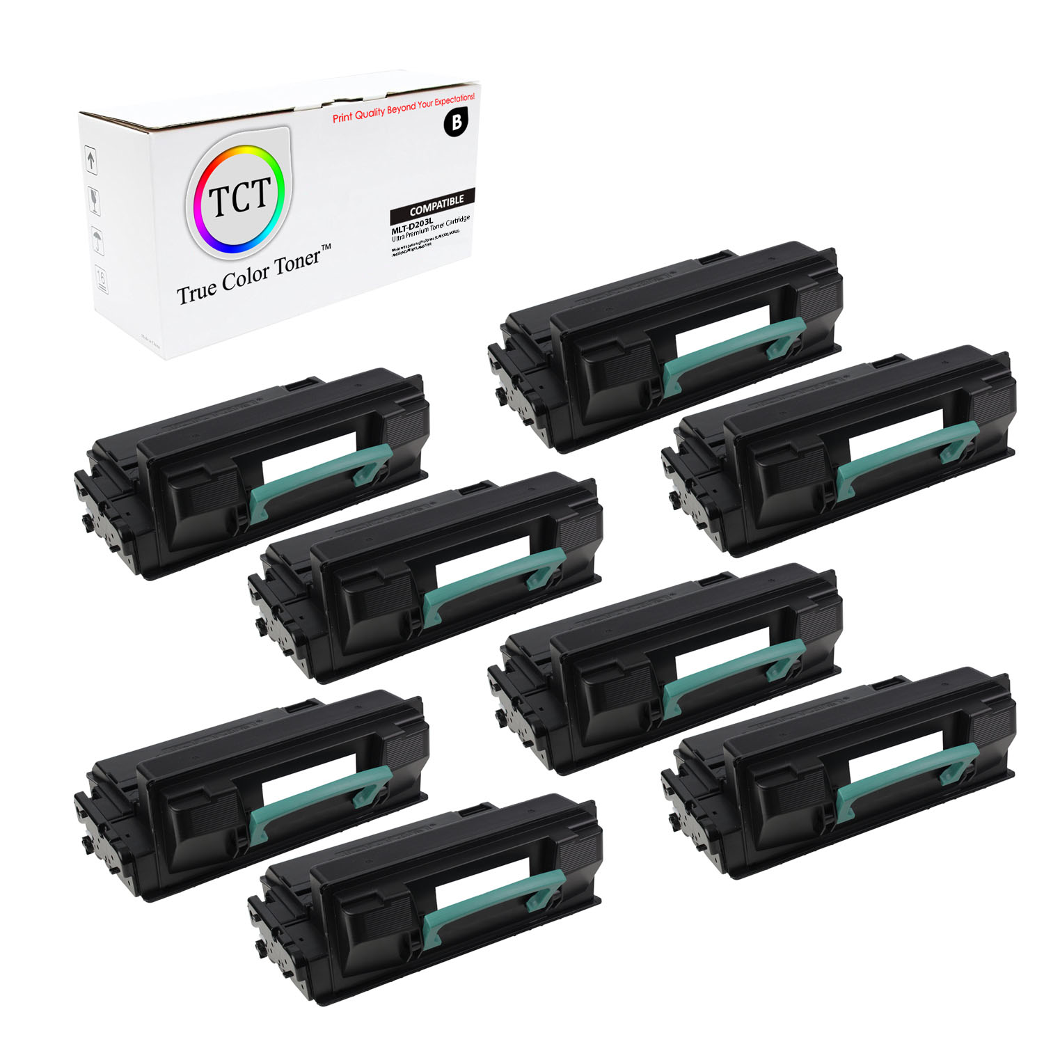 4PK MLT-D203L High Yield Toner for Samsung ProXpress SL-M3320 M3870 M4070 M3820