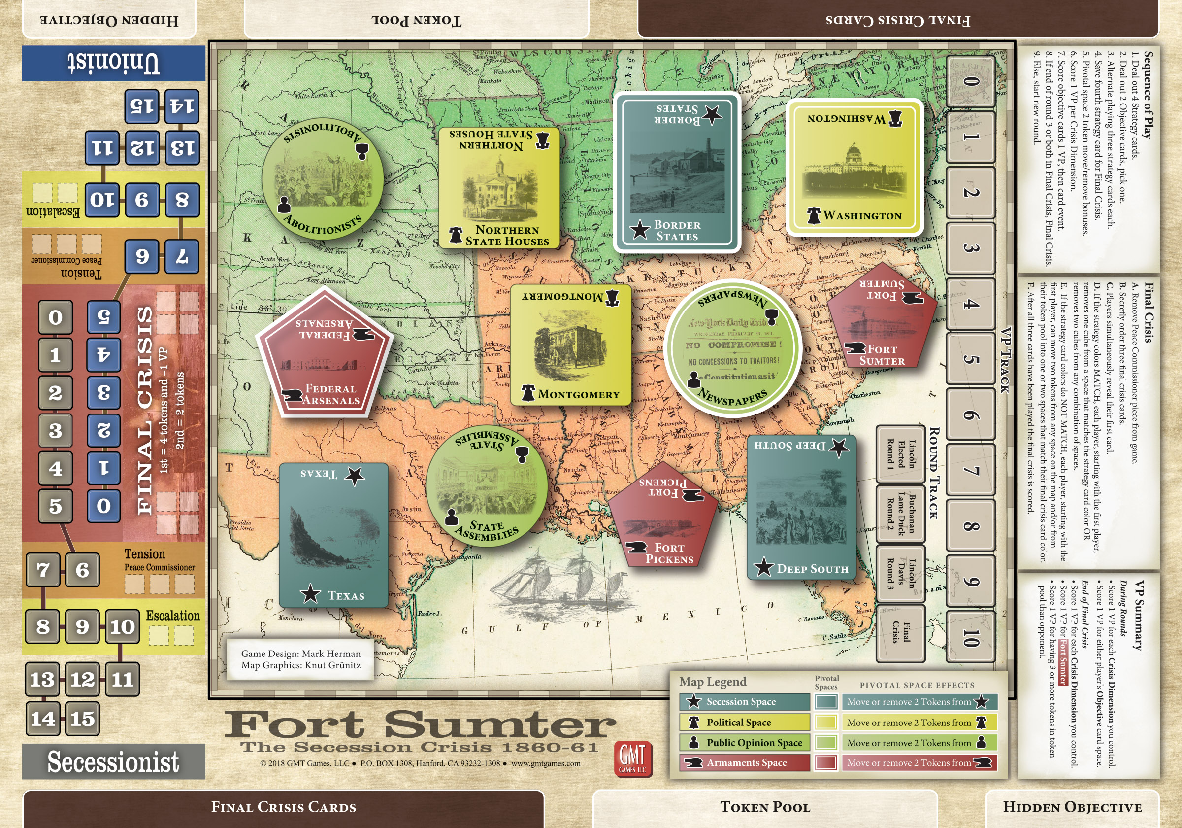 Fort Sumter The Secession Crisis 1860 1861 Brand New /& Sealed