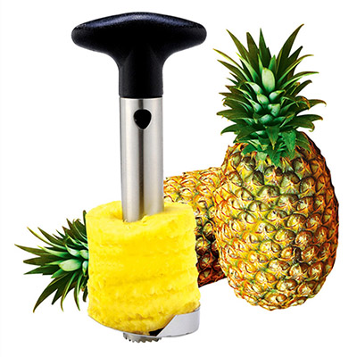 stainless steel corer slicer fruit pineapple peeler cutter