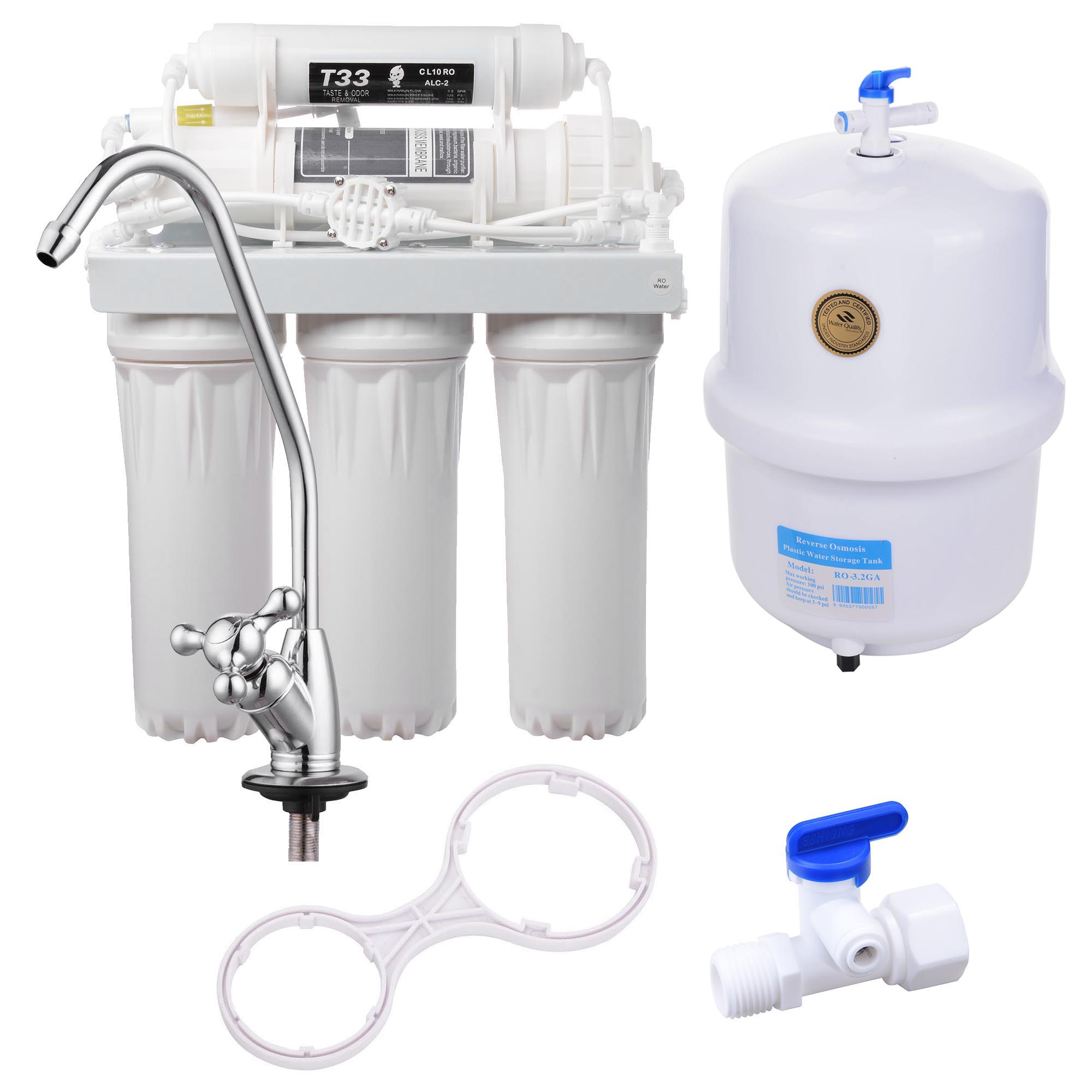 5 Stage Reverse Osmosis Drinking Water Filter RO System Home Purifier 13 FILTERS 640671071178 eBay