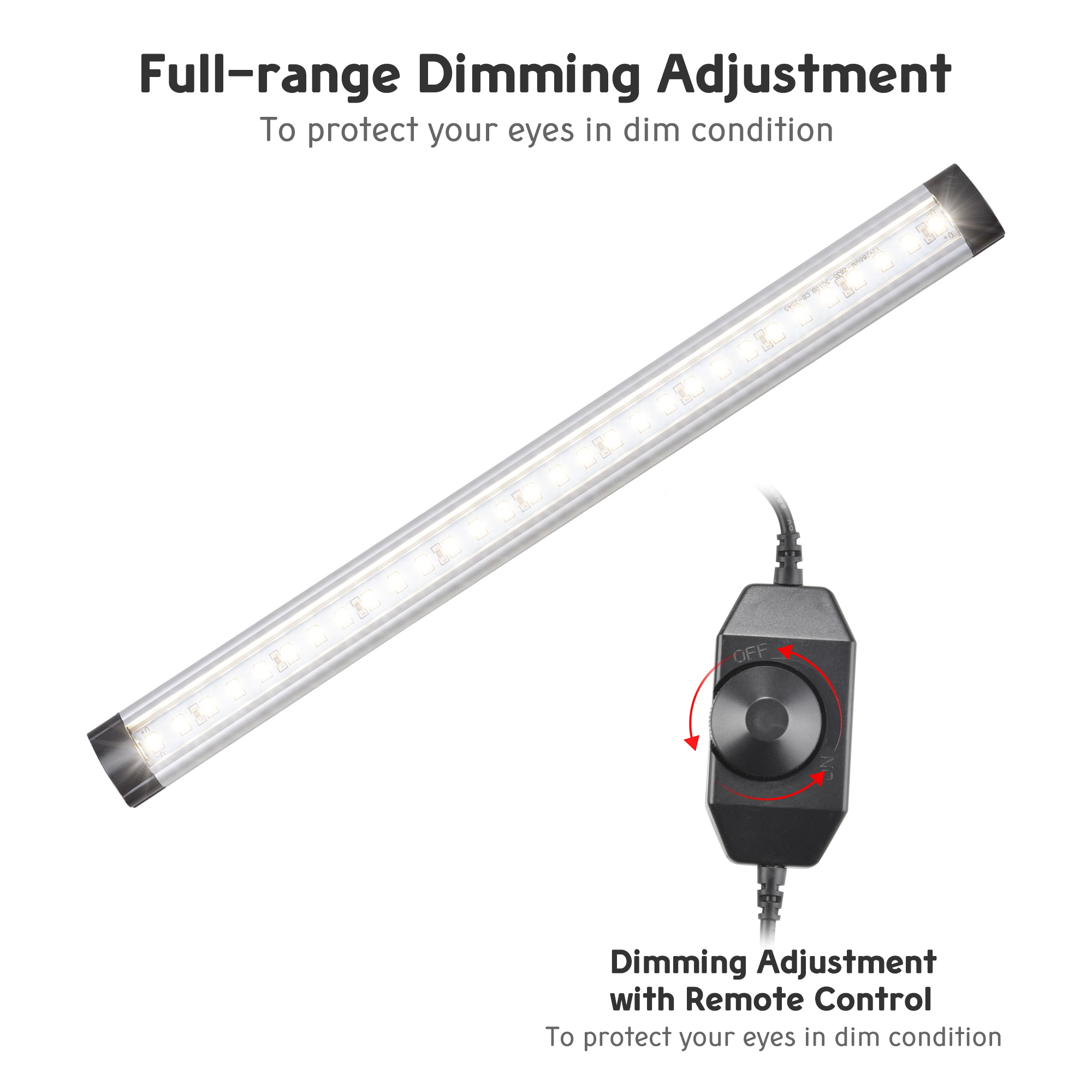 LED Under Lighting Kit Kitchen Counter Shelf LED Strip Light