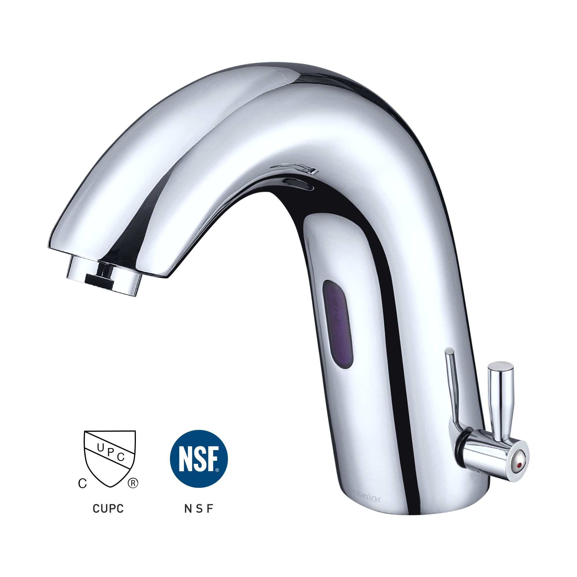 Bathroom Sensor Motion Faucet Touchless Faucet 1 Hole Vanity Vessel