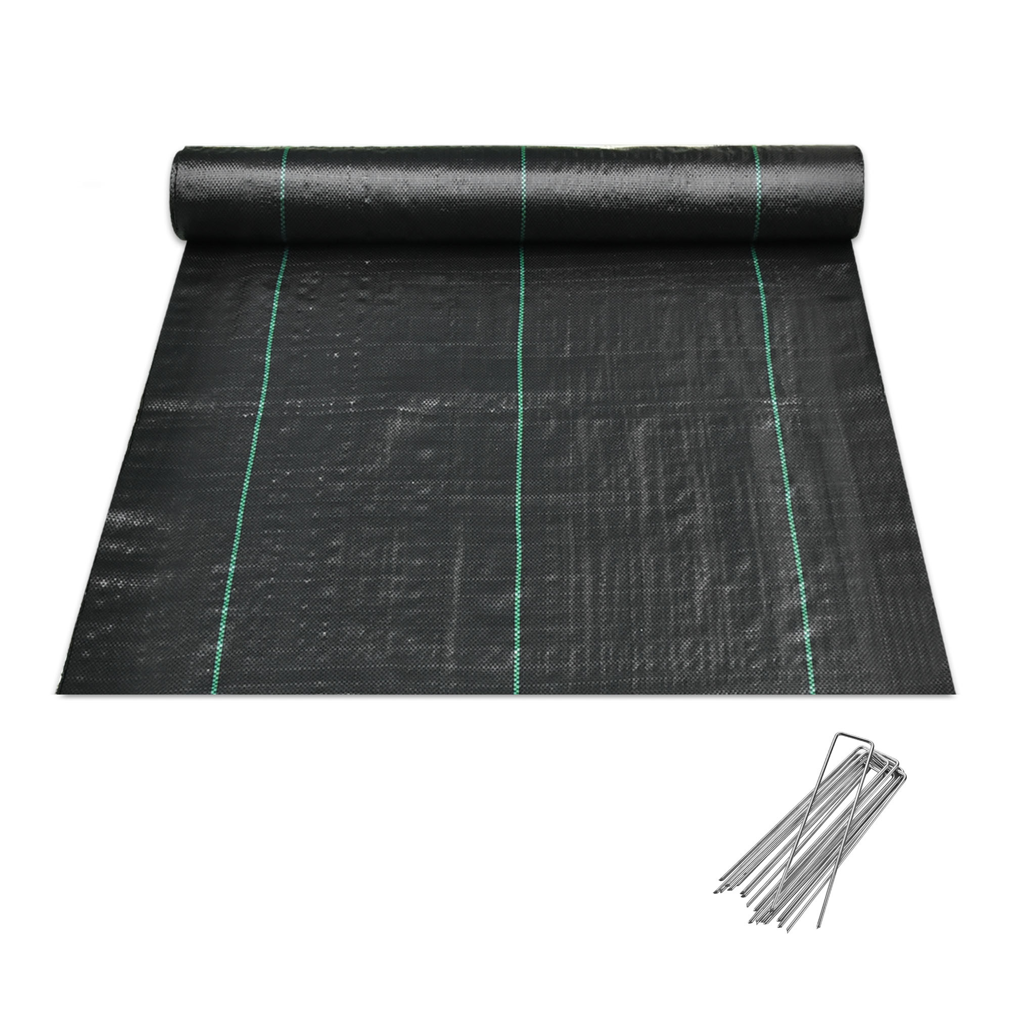 Yescom Weed Control Fabric Landscape Heavy Duty Woven Barrier Ground Cover - Picture 21 of 49