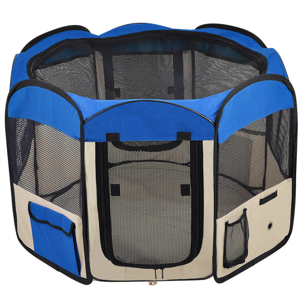 33" 45 48 57" 600D Oxford Portable Pet Puppy Soft Tent Playpen Dog Cat