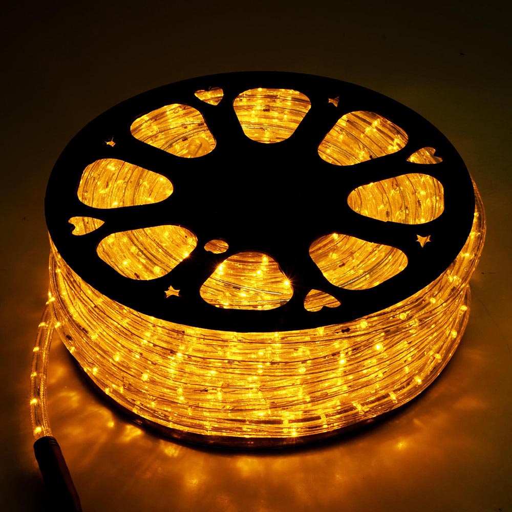 42m bright led rope light yellow cafe outdoor indoor home party 42m bright led rope light yellow cafe outdoor indoor home party