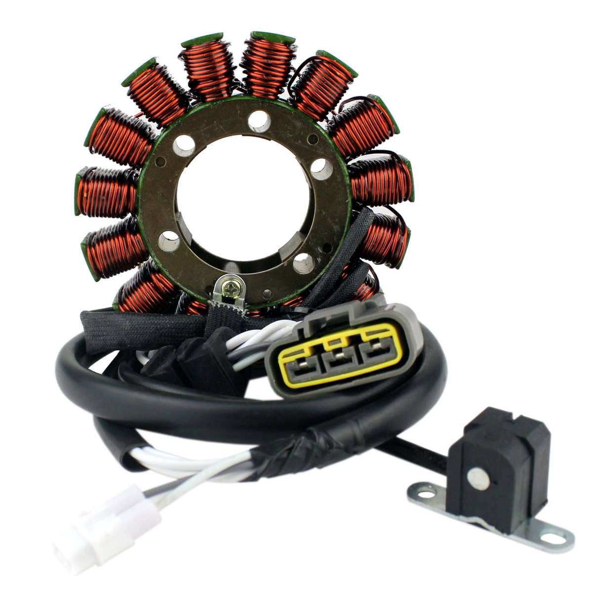 Stator + Crankcase Cover Gasket For Yamaha YFM 700 Grizzly 2007 2008