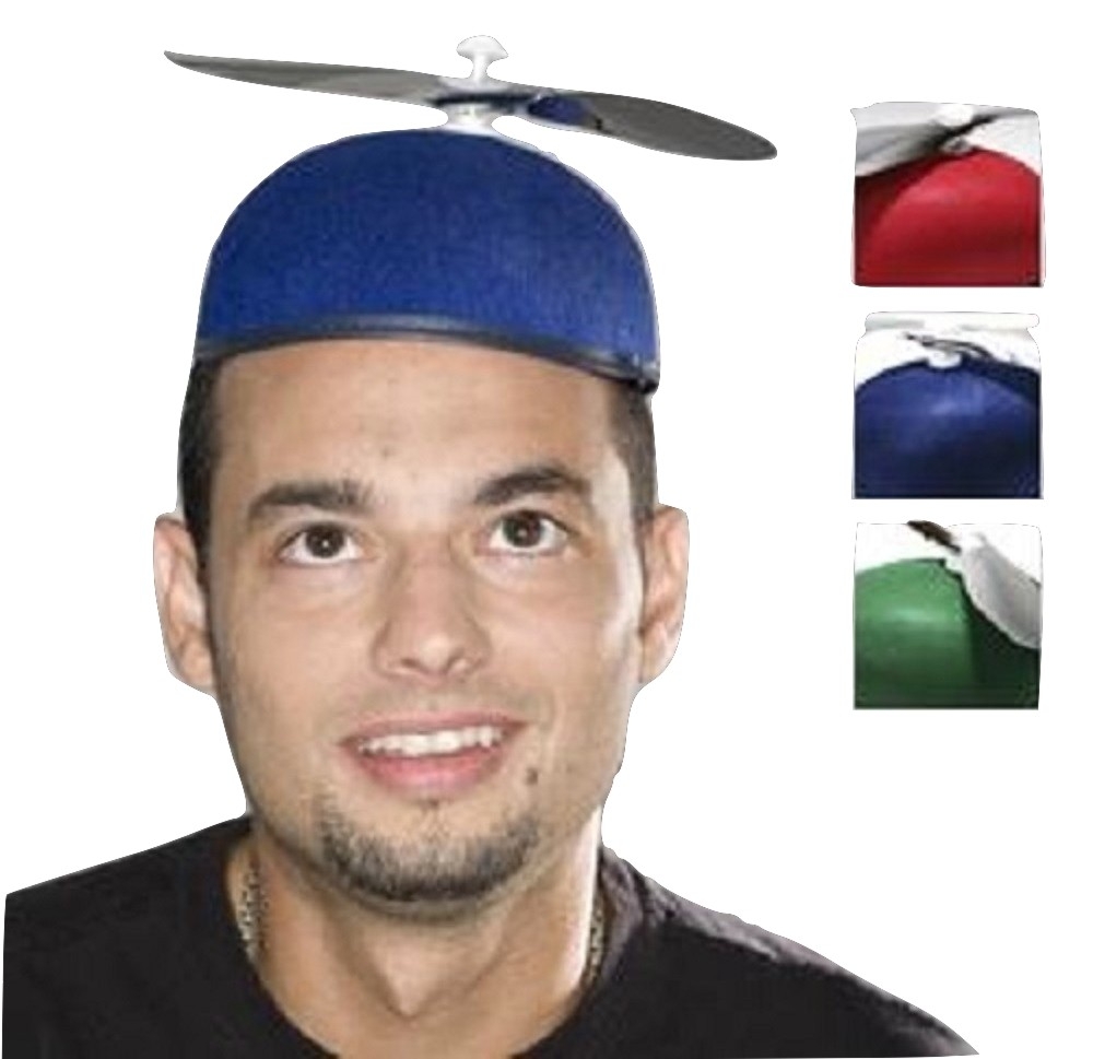 Beanie Copter Helicopter Propeller Hat Cap Costume Prop Accessory