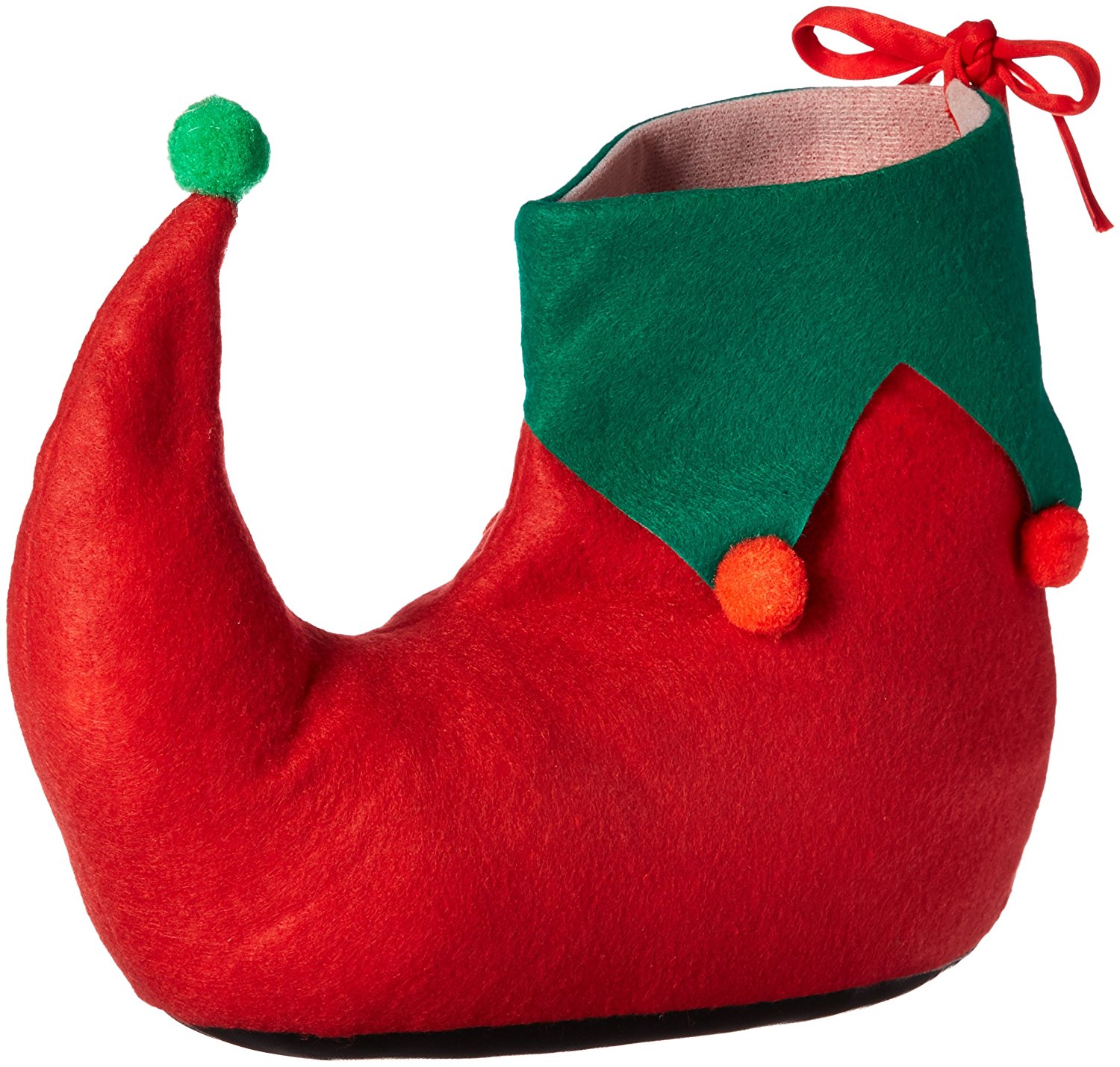 Deluxe Felt Santa's Helpers Elf Shoes Unisex Adult Christmas Costume