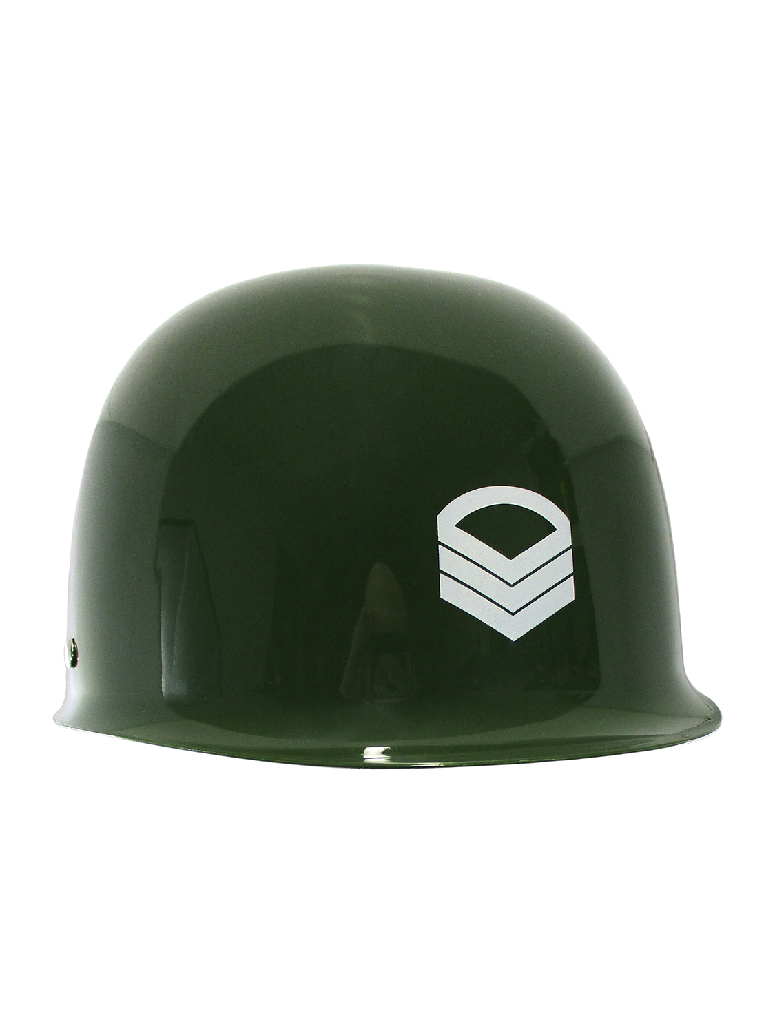 Child Kids Army Helmet Costume M1 Military Green Plastic Toy Soldier
