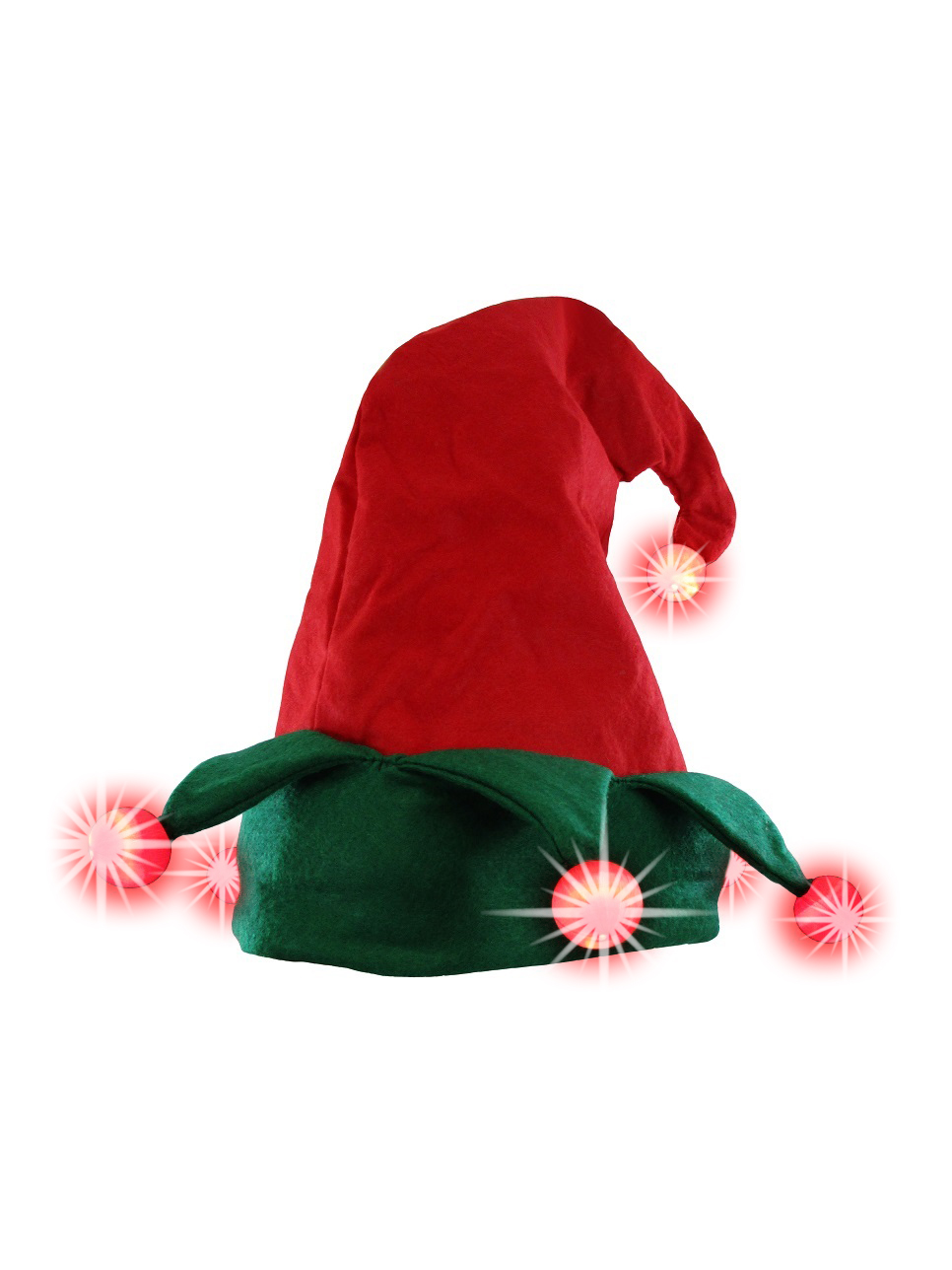 Light Up Elf Shoes Lighted Red Green Santa/'s Helper Christmas Costume Covers