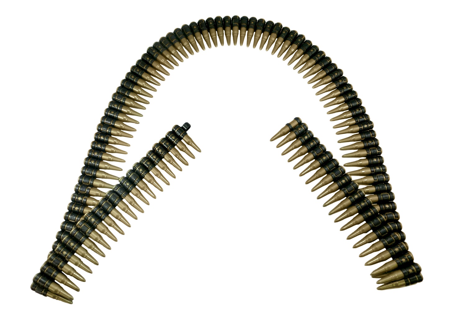 Realistic Bullet Belt Bandolier Rifle Bullets Shells Soldier Military Toy 60/"