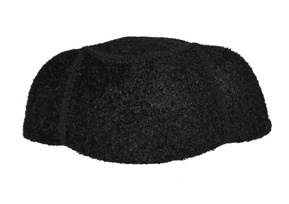 Deluxe Matador Montera Spanish Bull Fighter Black Gold Hat Adult Costume