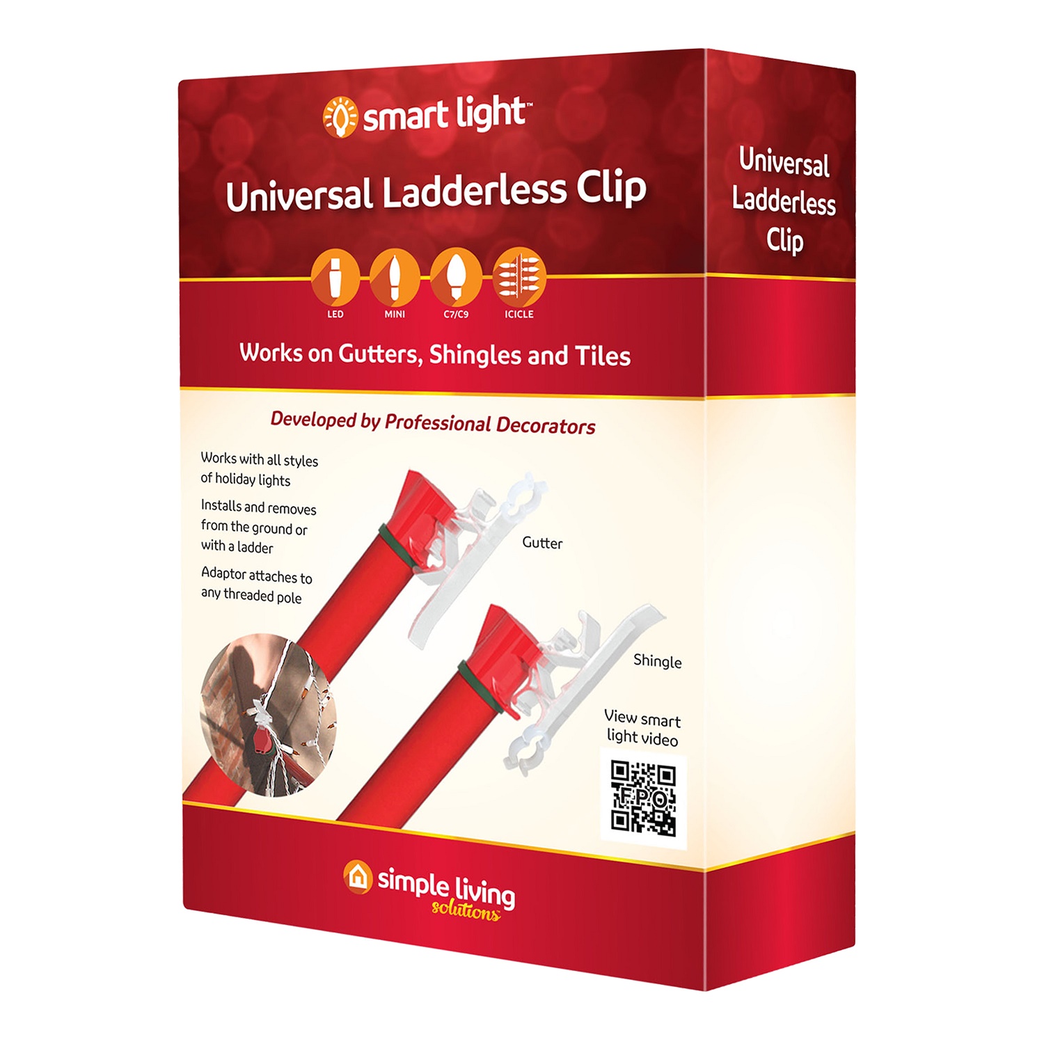 25ct ladderless christmas lights light grip universal 25ct ladderless christmas lights light grip universal