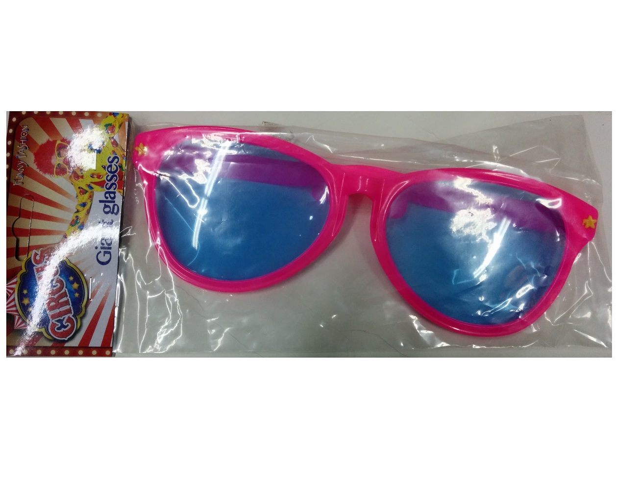 Jumbo Giant Clown Novelty Sunglasses Glasses Plastic Novelty Costume Huge Frames eBay