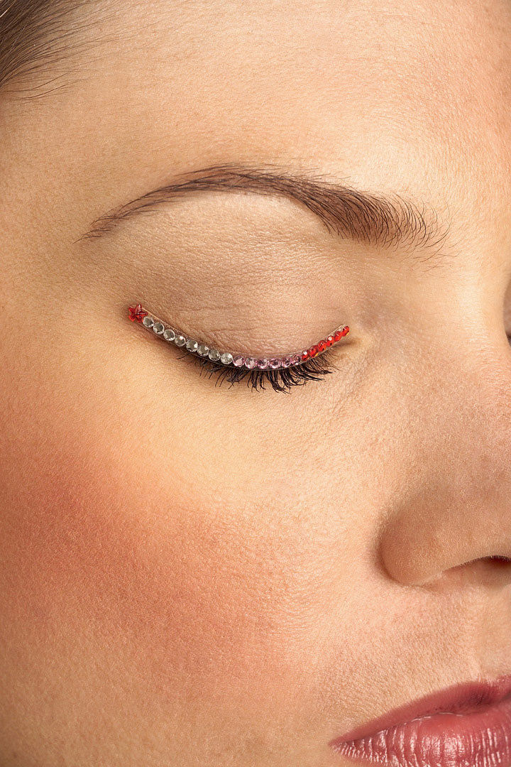 eyelid jewels jewel eyelids eye lid lids makeup eyelashes