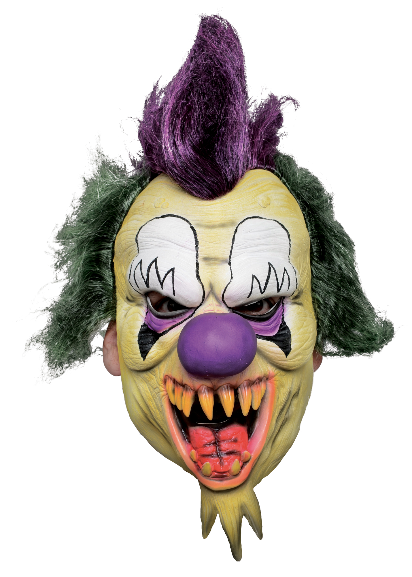 thumbnail interactive-video image 1 of Xinxiaomeng Art The Clown Mask Halloween Terrifier Scary Killer Clow 1 of 11