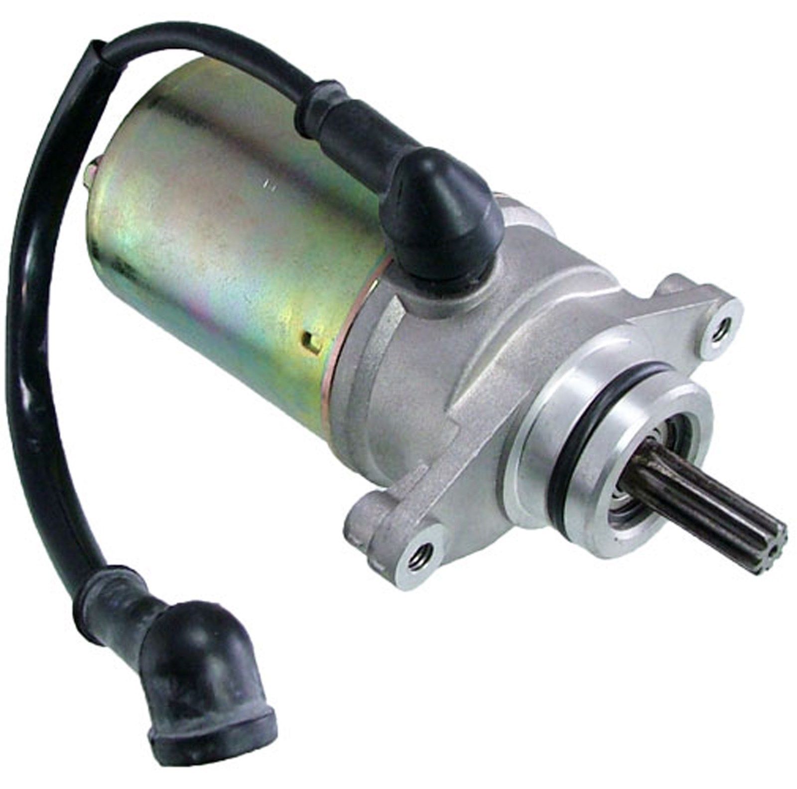 Raptor 50 YFM50 Grizzly 80 YFM80 Complete Tractor New 7900-0102 Starter Replacement For Yamaha Badger YFM80 Raptor 80 YFM80 55X81800-50-00 Moto-4 YFM100 55X81800-51 Champ YFM100