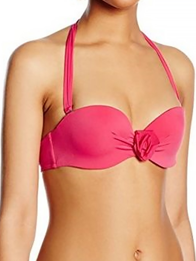 Rose Cybelle Chantelle Florea Bikini Top Strapless 2456 Underwired Padded