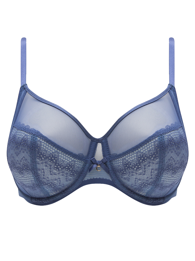 Chantelle Revele Moi Side Support Bra 1571 Full Cup Underwired Non Padded Lace
