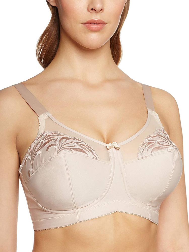 Naturana white non wired lightly padded full cup bra Naturana white non wired lightly padded full cup bra