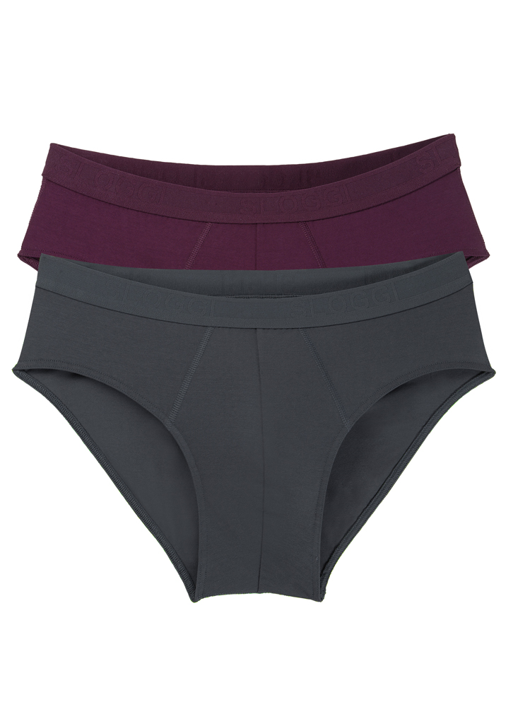 *2 Pack* Sloggi Evernew Mens Midi 95/% Cotton Briefs 10156828 Soft Boxer Pants