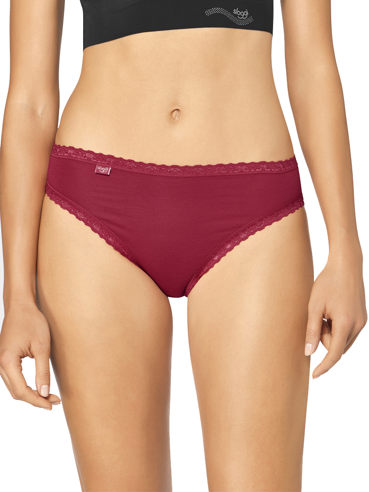 * 3 Pack Sloggi Weekend Hipster Briefs 10194073 Low Rise 95/% Cotton Knickers