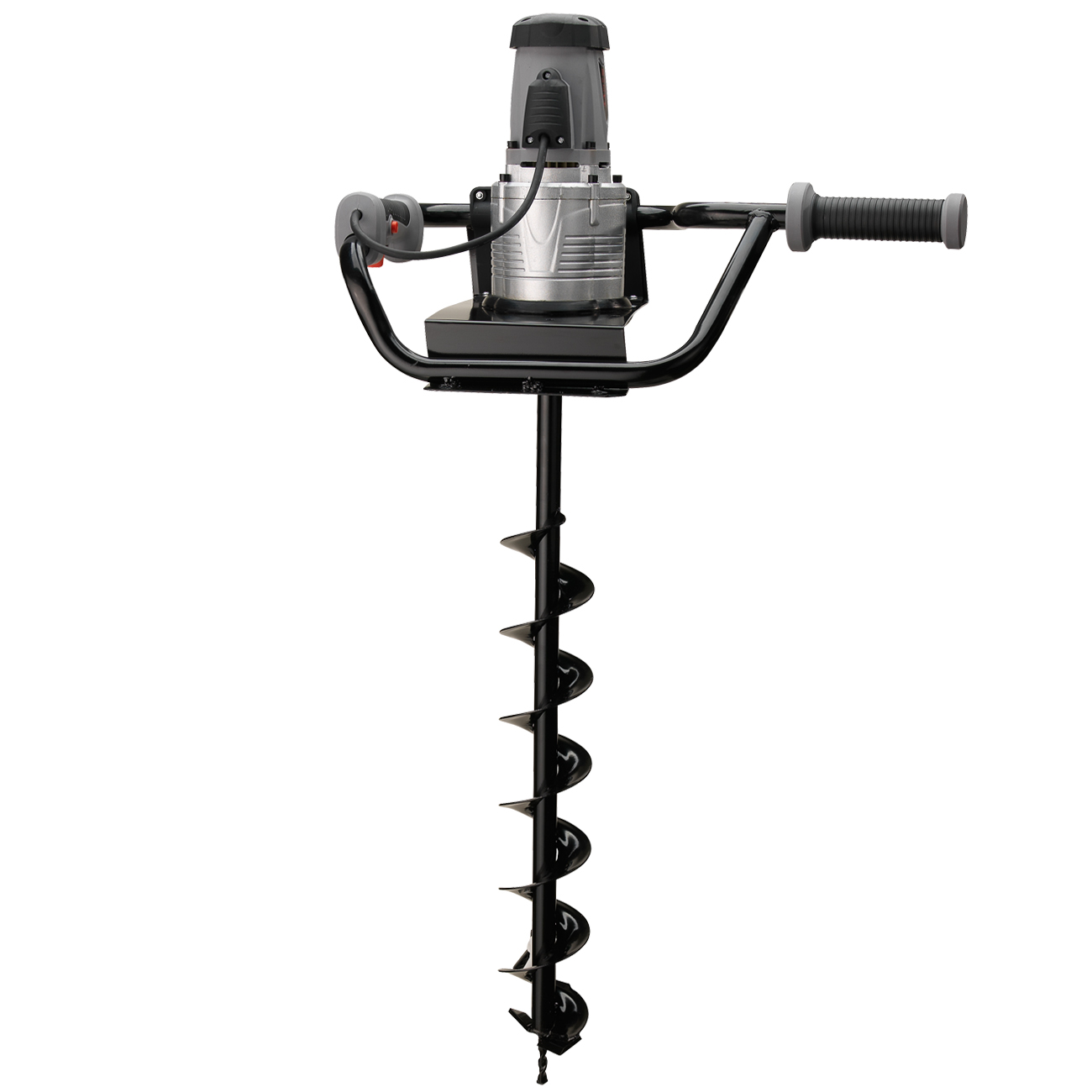 1200W Electric 110V 1.6HP Post Hole Digger Earth Soil Ice w/ 4" inch Auger Bit eBay