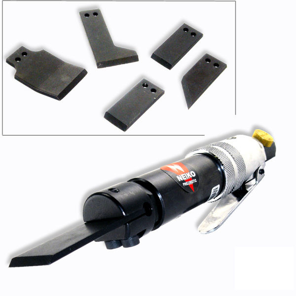 Pneumatic Air Scraper Kit w/ 4 Blades 4500RPM Rust Adhesive Remover