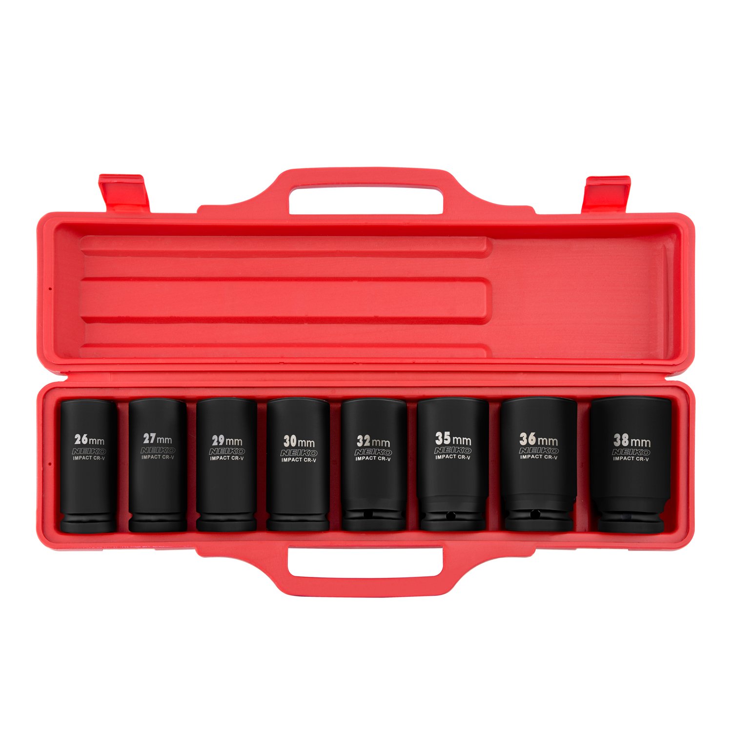 1//2/" Neiko 02489A 19 Sockets Drive Universal Spline Set