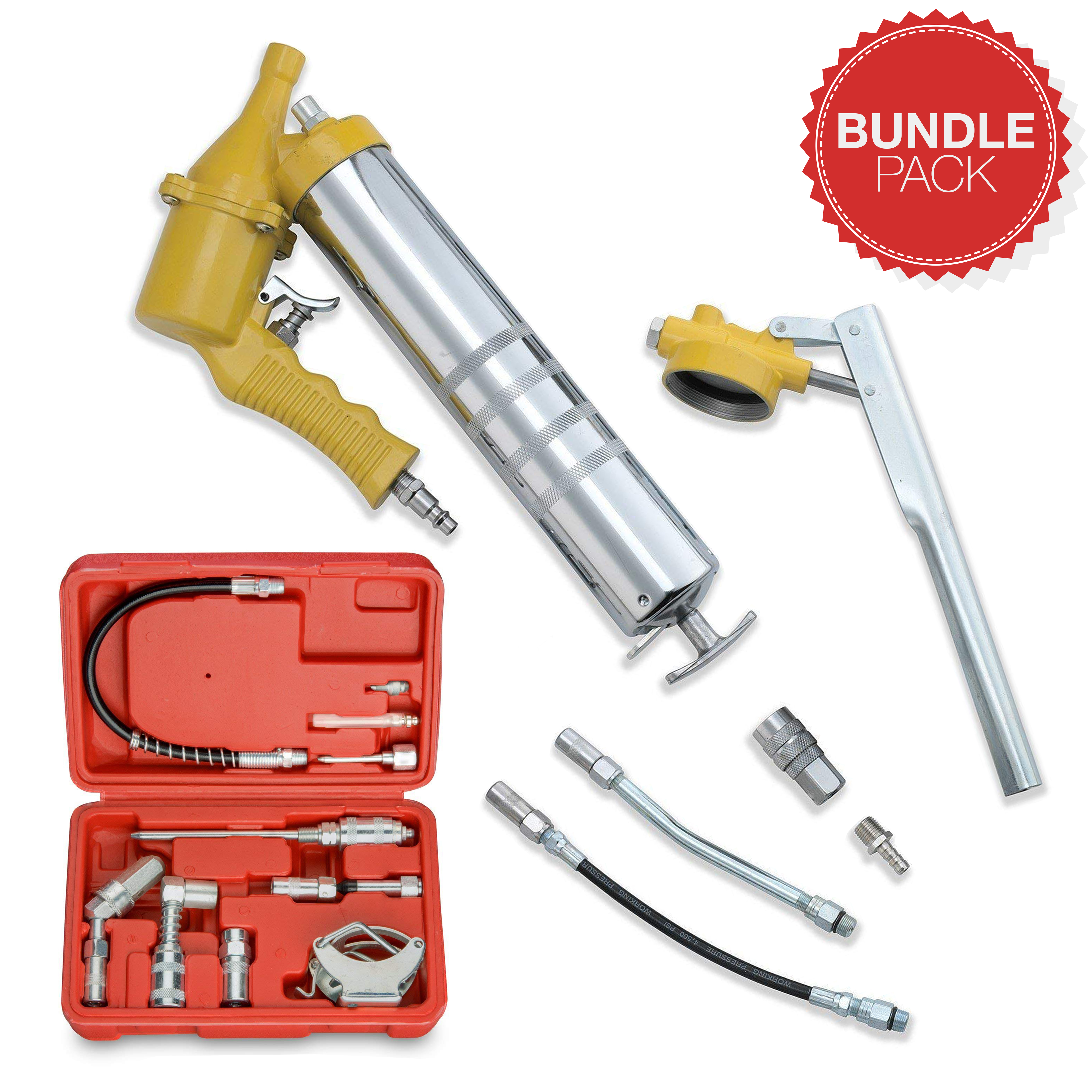 Air Grease Gun Accessories Kit Lubrication Kit Aid Zerk Lube Flex