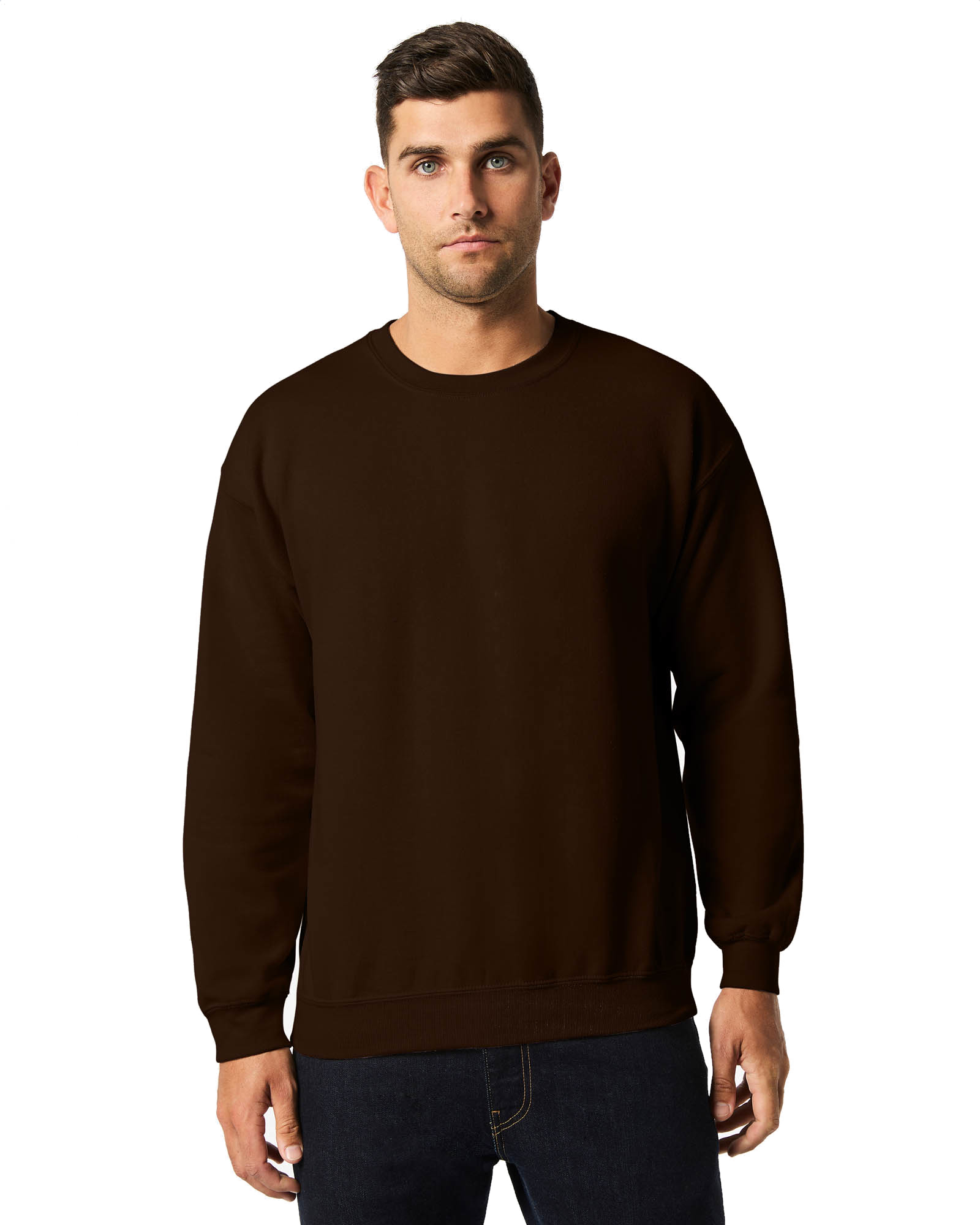 Gildan Heavy Blend Unisex Adult Long Sleeve Polycotton Crewneck Sweatshirt - Picture 8 of 45